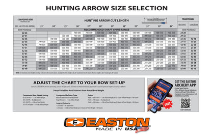 Easton FMJ 5mm - 6 Pack